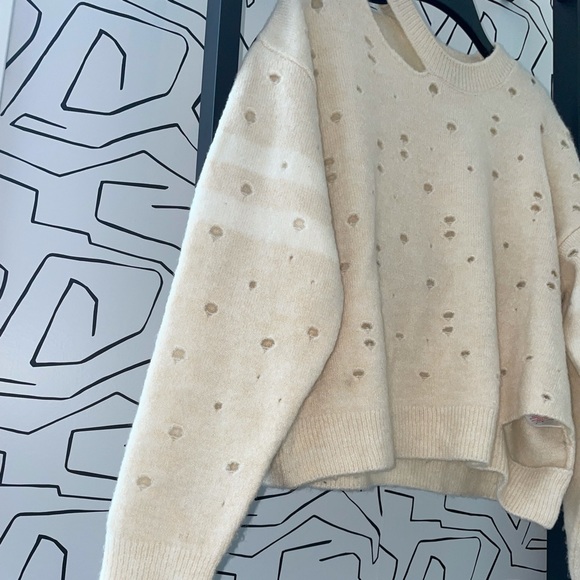 Topshop distressed sweater - Picture 2 of 7